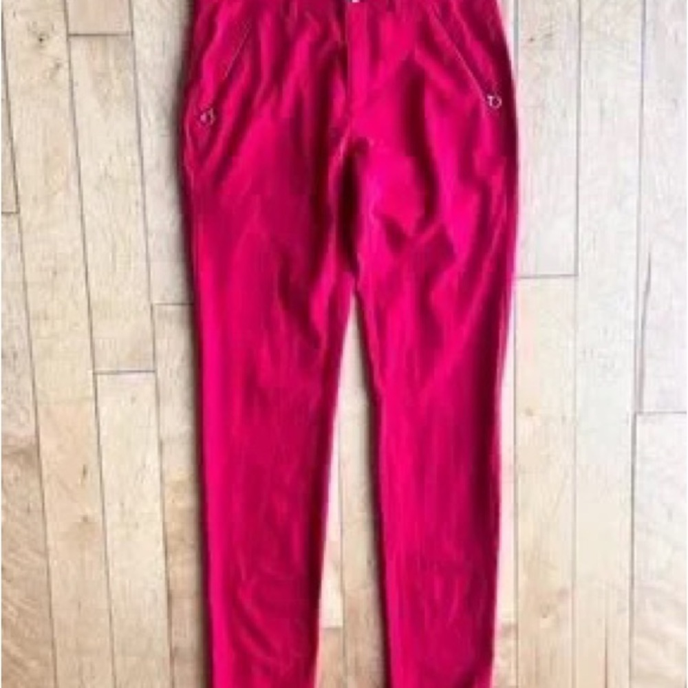 RAFFAELLO ROSSI Red Slim Leggings
